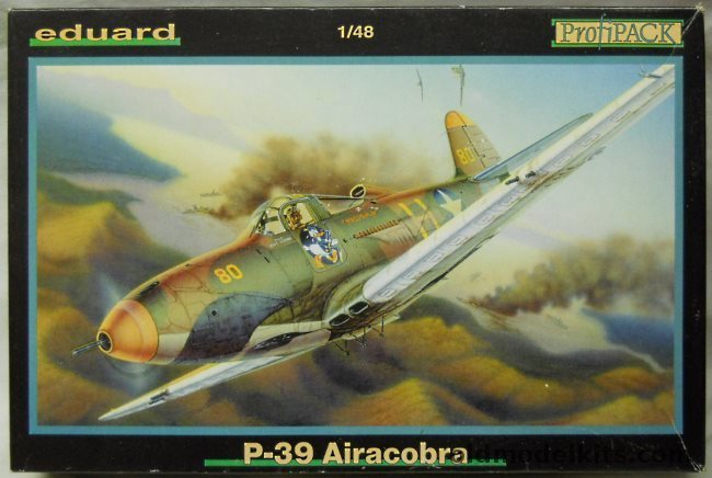 Eduard 1/48 P-39 Airacobra Profipack, 8062 plastic model kit